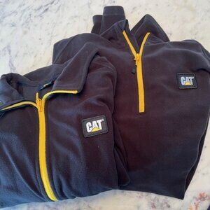 CAT-Caterpiller-Fleece Jacket/Pullover - Combo Pack - 3XL